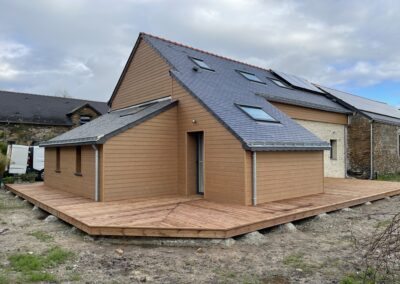 Terrasse Gîte Plessé
